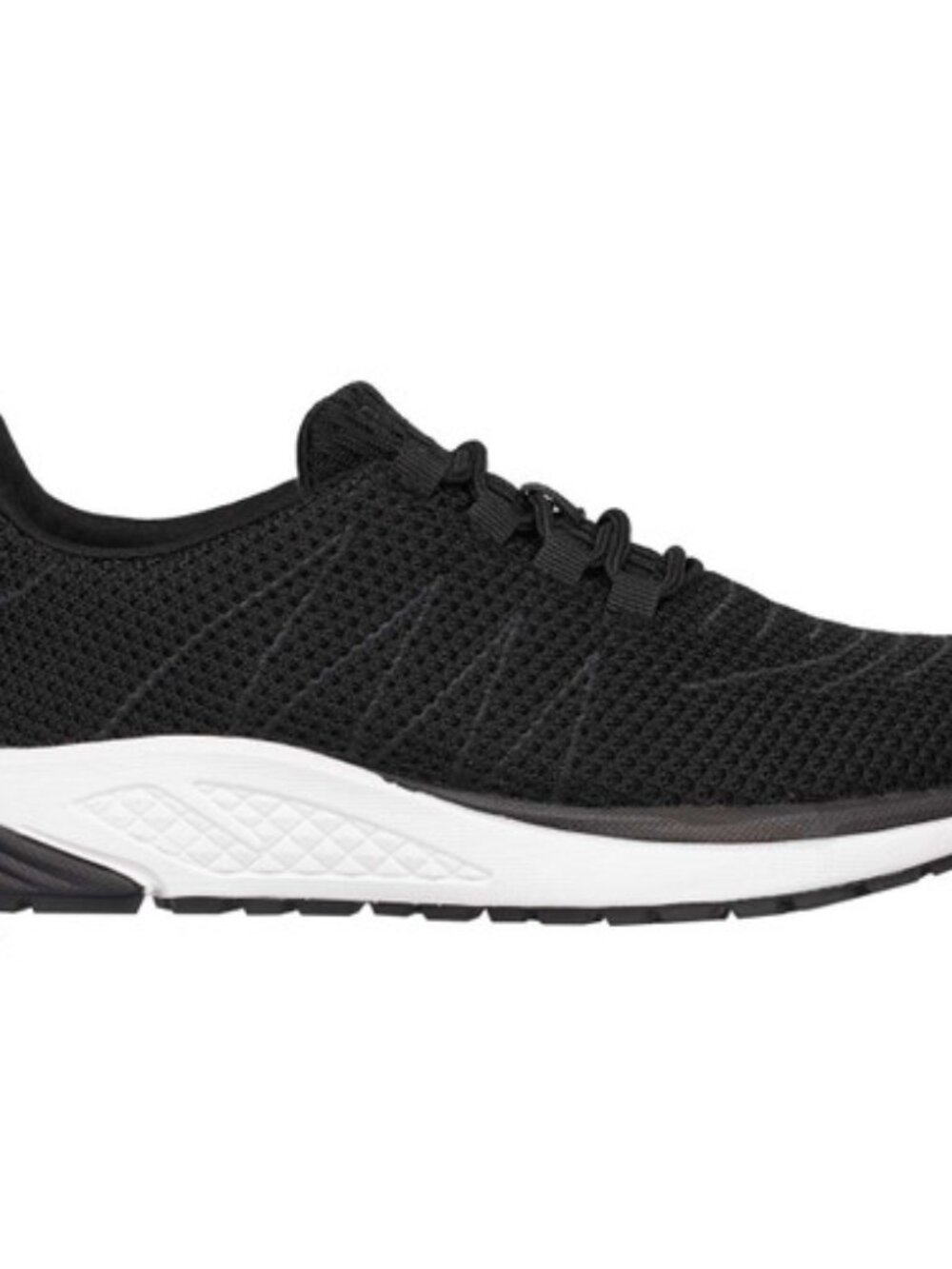 Propet Black Tour Knit Sneaker Extra Wide (2XE)